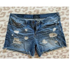 Lucky Brand | Distressed Denim Shorts | The Cut Off